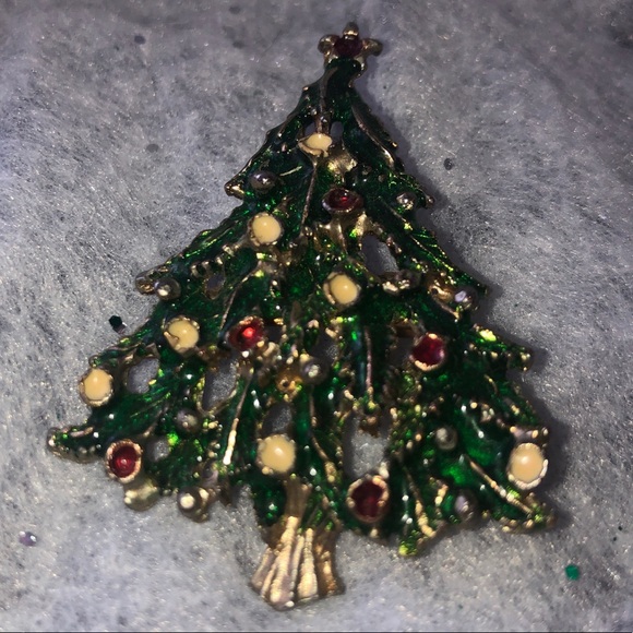 Christmas Tree Pin - Picture 2 of 6
